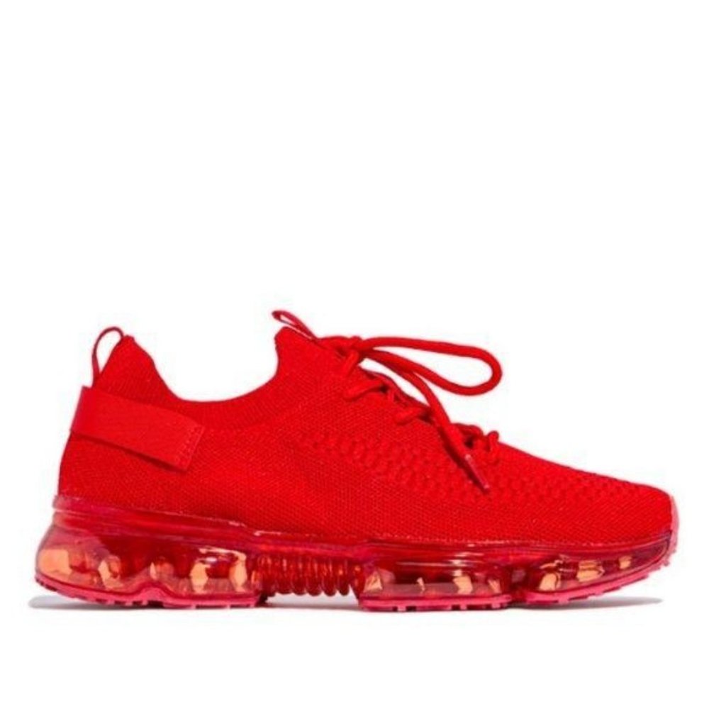 !! NEW !! Slip On Flyknit Sneakers in Pink Tie Dye - Picture 7 of 10